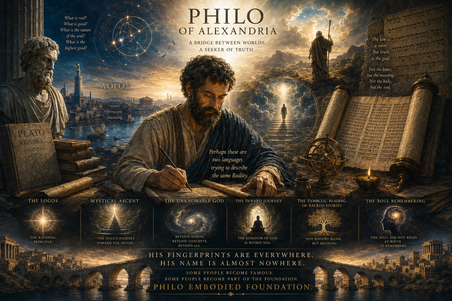 Philo of Alexandria: The Forgotten Bridge Between Plato, Scripture, and Jung