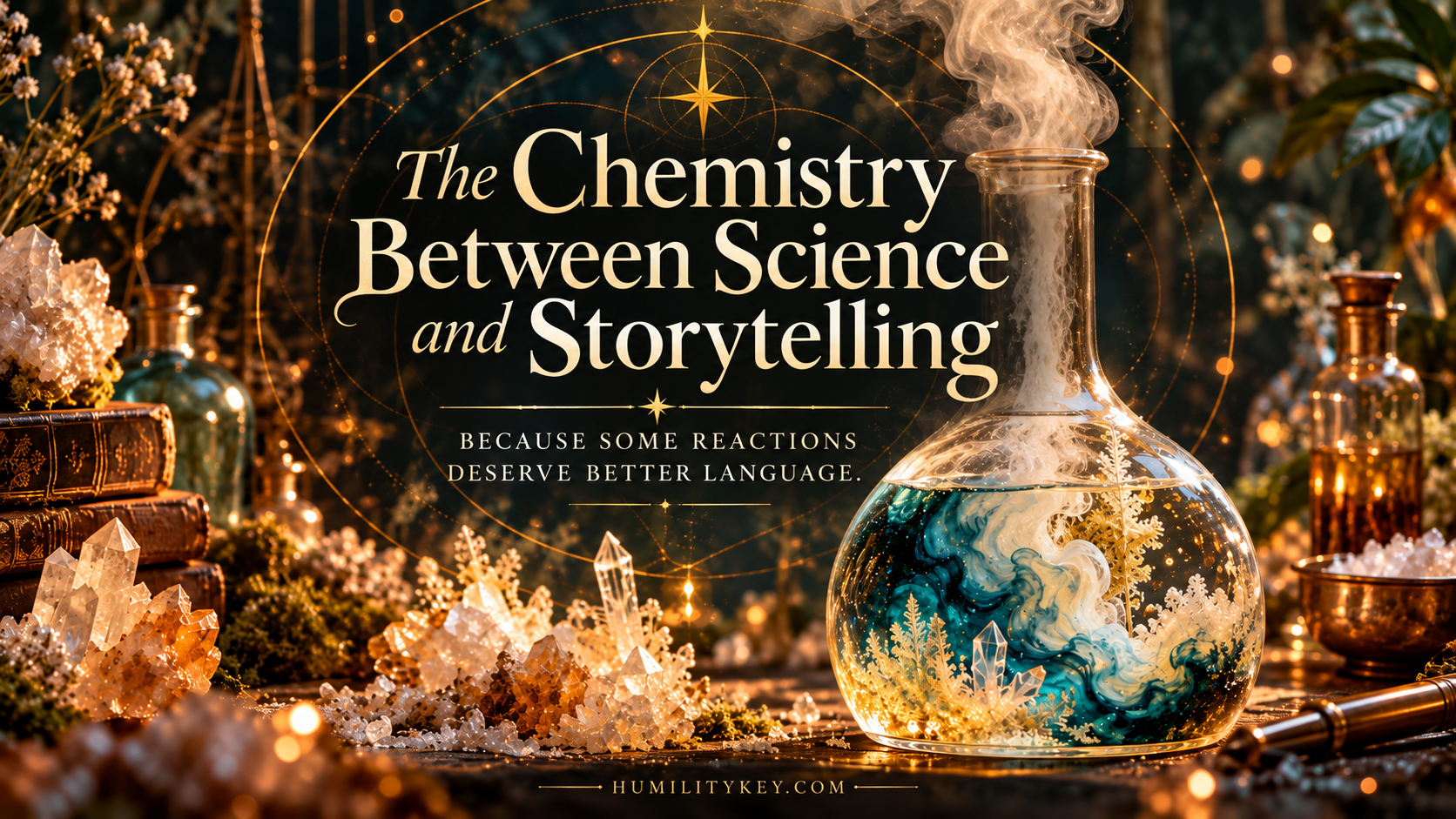 The Chemistry Between Science and Storytelling